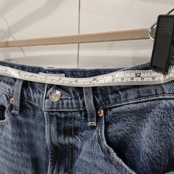 Pistola Jeans 27P Light Med Wash Button Fly Straight Leg Classic Preppy Capsule - Picture 7 of 11